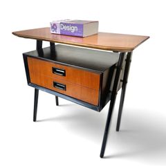 midcentury vintage Swedish bedside table