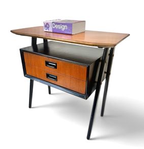 midcentury vintage Swedish bedside table
