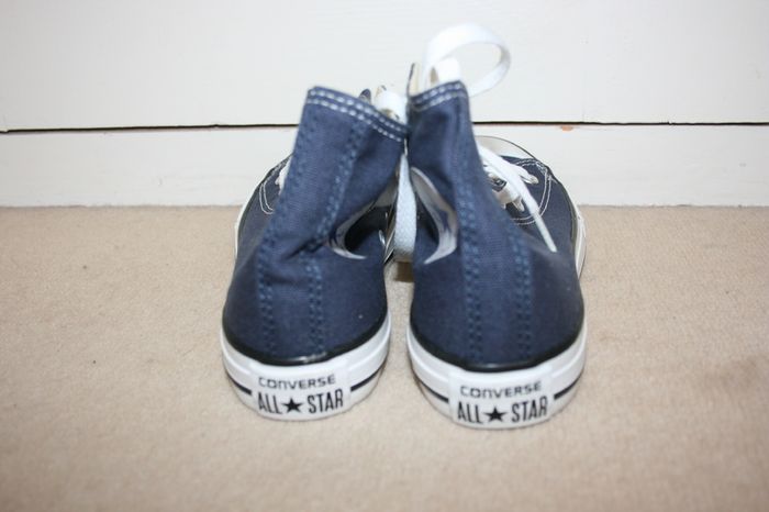 Converse Navy All Star High Top Trainers Brand New Never Used - Size U.K. 12.5