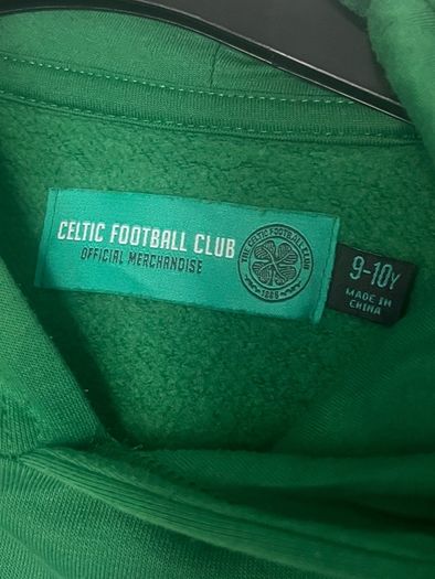 The Celtic Football Club hoodie age 9-10