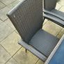 outdoor dining table and chairs Image 6