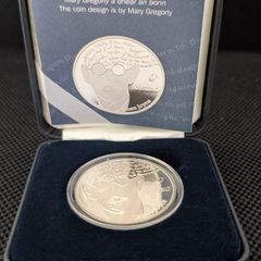 Ireland 10 Euro Silver Proof 2013. Mint Error. Unc. James Joyce.