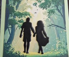 Woodland Walk Greeting card