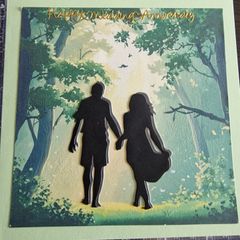 Woodland Walk Greeting card