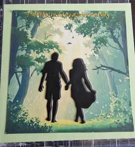 Woodland Walk Greeting card