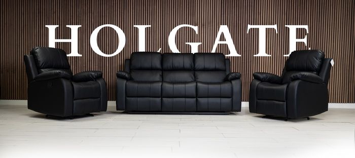 New 3+2 or 3+1+1 Holgate Leather Recliner Suite