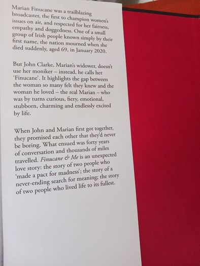 Finucane & Me / John Clarke/ 2023