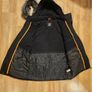 Primark Jacket Mens Medium Black Hooded Faux Fur Parka Winter Coat Warm Lined Image 2