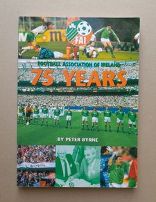 Rare Irish football autographed book