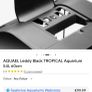 AQUAEL leddy black tropical aquarium 54L 60cm Image 6