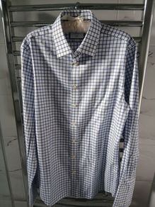 CharlesTyrwhit As New Slim Fit Check Shirt Size 16