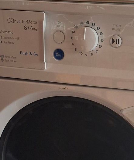 integrated washing machine + dryer