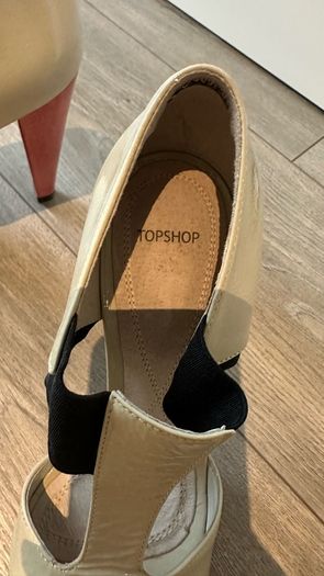 TopShop High Heels comfortable genuine leather size 6