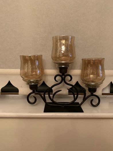Ornamental candle holder