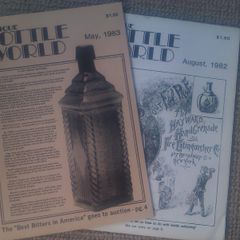 Antique Bottle World. From 1982 & 1983.