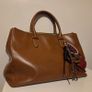 Ralph Lauren bag Newbury Double-Zip Satchel, Lauren Tan Image 2