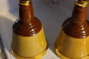 Set Of 2 Bell's Scotch Whisky bell Bottle.