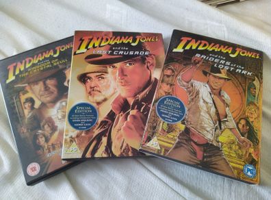 Indiana Jones 3 Dvds