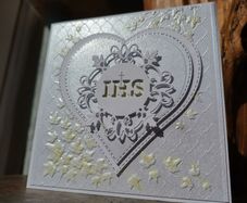 Handmade card - First Communion.