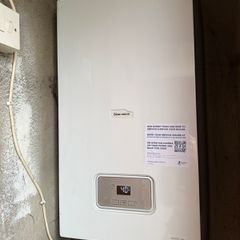 Glow warm gas boiler