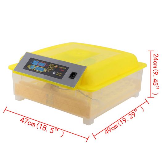 BRAND NEW Fully Automatic Control 56 Egg Incubator Egg