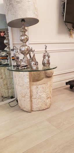 console table and side table