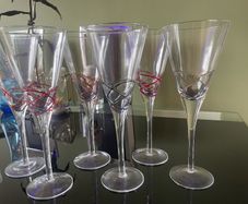 Champagne glasses