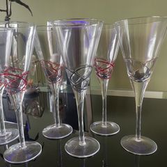 Champagne glasses