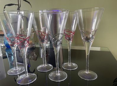 Champagne glasses