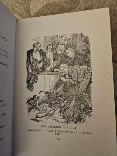 Mr Punch In Bohemia. 156 Illustrations First Edition 1920 Hardback In Fair Condition.  See Photos For Same.