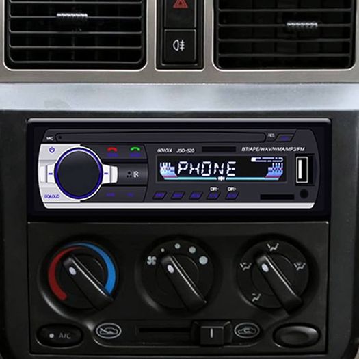 NEW SALE | Digital Car Stereo - Single-Din Car Stereo Bluetooth In Dash with Remote Control - Receivers USB/SD/Audio