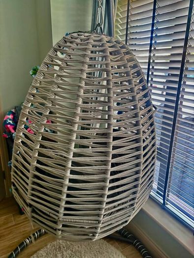 Hanging Egg Chair with Stand