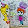 Shimmer & Shine Colouring Book & Soft Toy Image 9