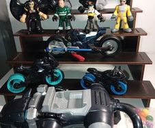 Collection of imaginext figures vehicles etc batman and others good order