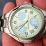 Vintage Frondini Collection Men's Quartz Watch Green Dial Image 4
