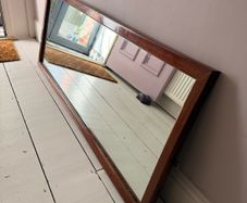 Wooden mirror