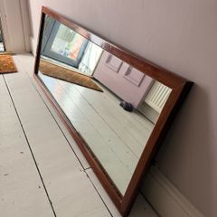 Wooden mirror