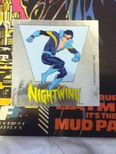 Batman 1992 comic with night wing sticker
