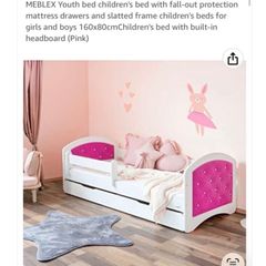 Princess bed for toddler