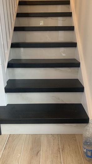 Wood flooring and stair covering