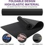 Treadmill Mat, Exercise Equipment Mat Heavy-Duty Protective Floor Mat for Under Stationary Bike, Spin Bike, Fitness Equipment, 180cm x 75cm, Black Image 3