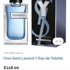 YSL Y 100ml Edt for him