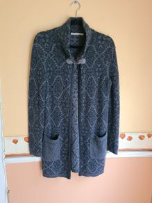 womens CHIARAMENTE 70% wool cardigan Size Small MADE IN ITALY