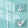 Baby Monitor Holder Universal Baby Camera Holder Baby Monitor Camera Mount Stand with Flexible Hose and Adjustable Clip and Fixed Straps Image 2