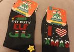 Mens christmas socks  One size