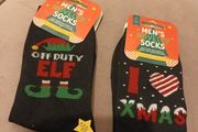 Mens christmas socks  One size