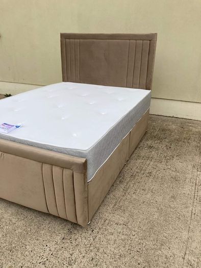 Double 4ft6 Monaco bed frame with Mattress