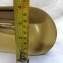 Vintage solid brass Table Desk lamp Metal top Image 8