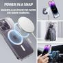 Magnetic Case for iPhone 15 Pro Max Clear Compatible with MagSafe, [Hard PC Back, Soft TPU Bumper] Shockproof Protective Transparent Magnetic Case Cover for Apple iPhone 15 Pro Max Image 6
