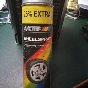 Car paint for wheels